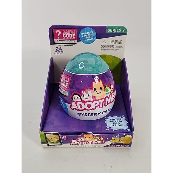 Jazwares Other - ADOPT ME EGG Mini Mystery Pets Roblox Series 2 W/Code Water Reveal - NEW